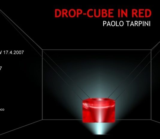 Paolo Tarpini – Drope-cube in red