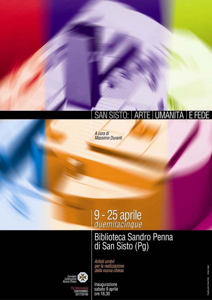 San Sisto: Arte Umanità e Fede. Artisti umbri per la realizzazione della nuova chiesahttps://www.exibart.com/repository/media/eventi/2005/04/san-sisto-arte-umanità-e-fede.-artisti-umbri-per-la-realizzazione-della-nuova-chiesa.jpg