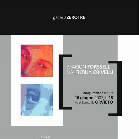 Valentina Crivelli / Marion Forssell – frequenze rituali