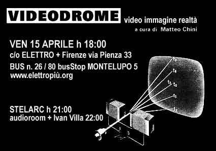 Videodrome / Stelarc / Audioroom