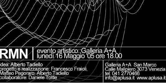 Alberto Tadiello – RMN. Sound event