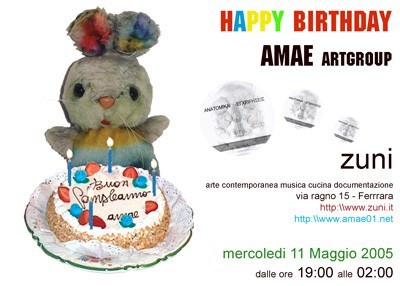 Amae Artgroup – Happy birthday