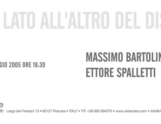 Da un lato all’altro del disegno – Massimo Bartolini / Ettore Spalletti