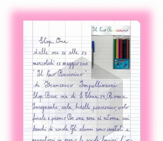 Francesco Impellizzeri – Il tuo pensierino