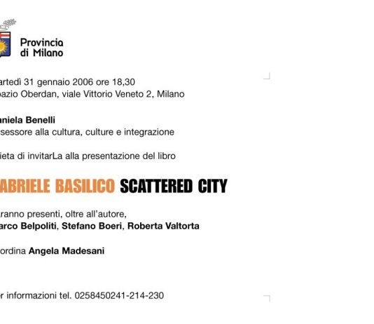 Gabriele Basilico – Scattered City
