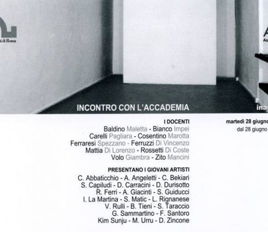 Incontro con l’Accademia #1 – Roma