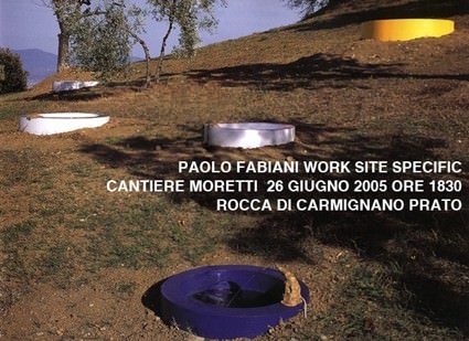Paolo Fabiani – Work site specific