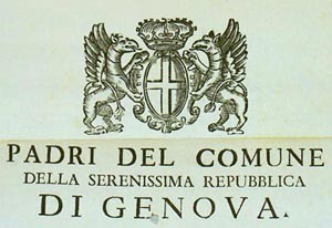 Serenissima Repubblica di Genova Serenissima Repubblica di Genova