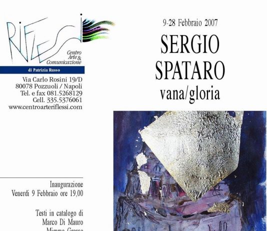 Sergio Spataro – vana/gloria