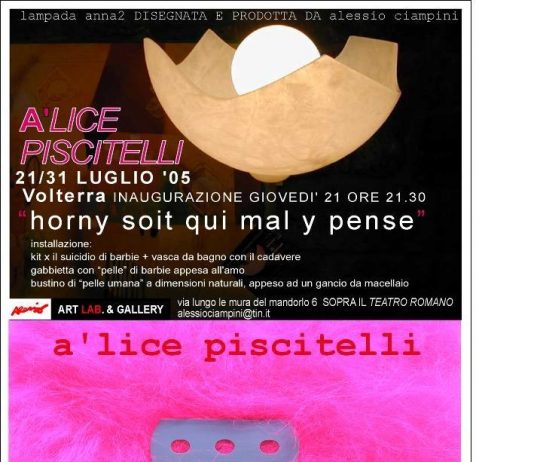 Alice Piscitelli – Horny soit qui mal y pense