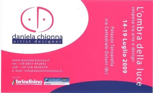 Daniela Chionna – L’ombra della lucehttps://www.exibart.com/repository/media/eventi/2005/07/daniela-chionna-8211-l8217ombra-della-luce.jpg