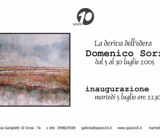 Domenico Sorrenti – La deriva dell’edera