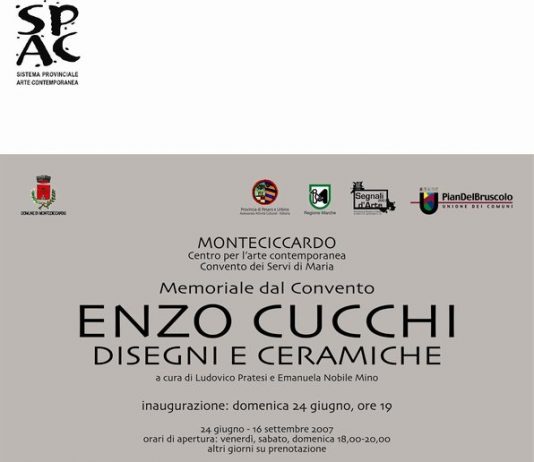Enzo Cucchi – Memoriale dal Convento