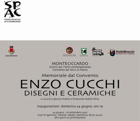 Enzo Cucchi – Memoriale dal Convento