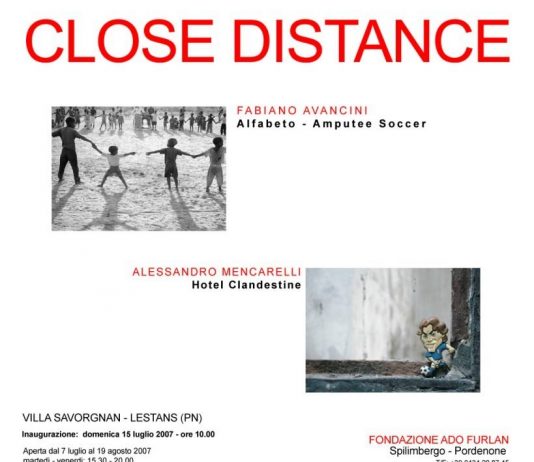 Fabiano Avancini / Alessandro Mencarelli – Close distance