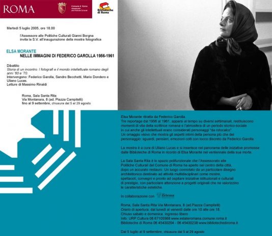 Federico Garolla – Elsa Morante