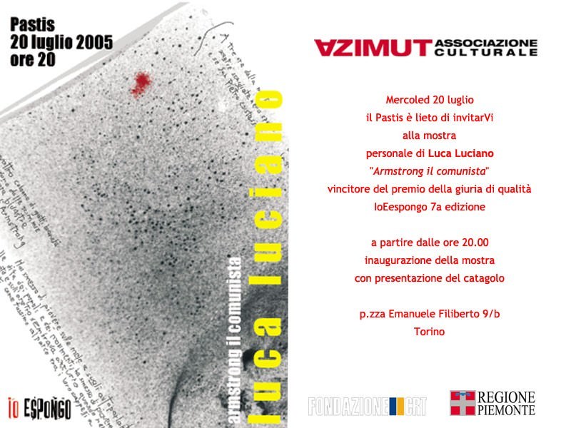Luca Luciano – Armstrong il comunistahttps://www.exibart.com/repository/media/eventi/2005/07/luca-luciano-8211-armstrong-il-comunista.jpg