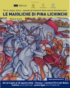 Pina Lichinchi – Maioliche
