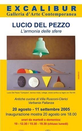 Lucio Del Pezzo – L’armonia delle sfere