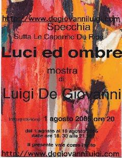 Luigi De Giovanni – Luci ed ombre Luigi De Giovanni – Luci ed ombre