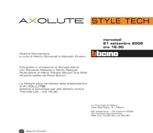 BTicino – Axolute Style Tech