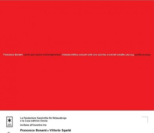 Francesco Bonami e Vittorio Sgarbi Francesco Bonami e Vittorio Sgarbi