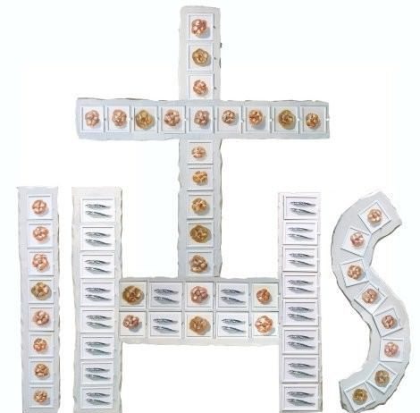 Gianfranco Goberti – La moltiplicazione dei pani, Ultima cena, Annunciazione Gianfranco Goberti – La moltiplicazione dei pani, Ultima cena, Annunciazione