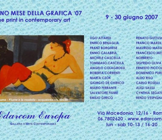 Giugno, mese della grafica: the print in contemporary art 2007