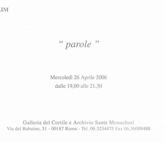 H.H. Lim – Parole