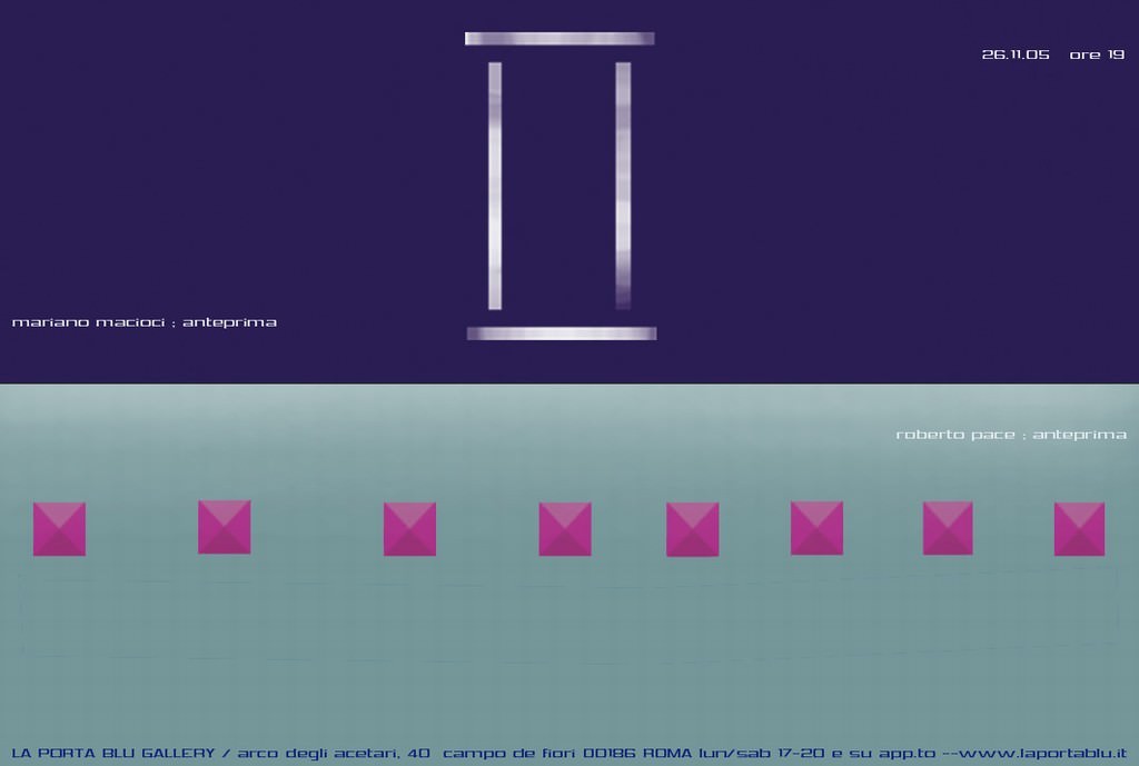 Mariano Macioci / Roberto Pace – Anteprimahttps://www.exibart.com/repository/media/eventi/2005/09/mariano-macioci-roberto-pace-8211-anteprima.jpg