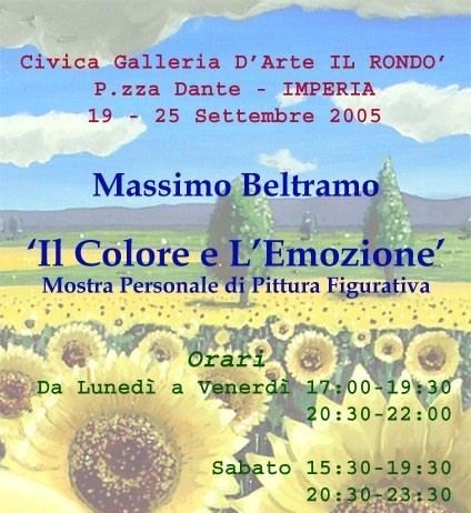Massimo Beltramo – Il colore e l’emozione