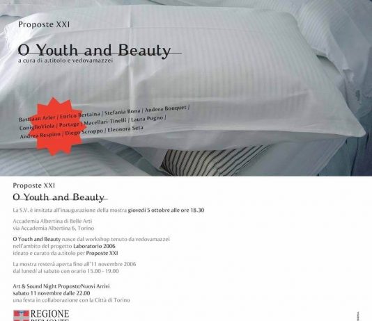 Proposte 2006 – O Youth and Beauty