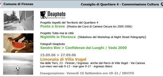 Rassegna fotografica Deaphoto