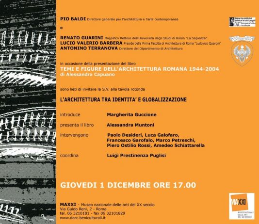 Alessandra Capuano – Temi e figure del’architettura romana 1944-2004