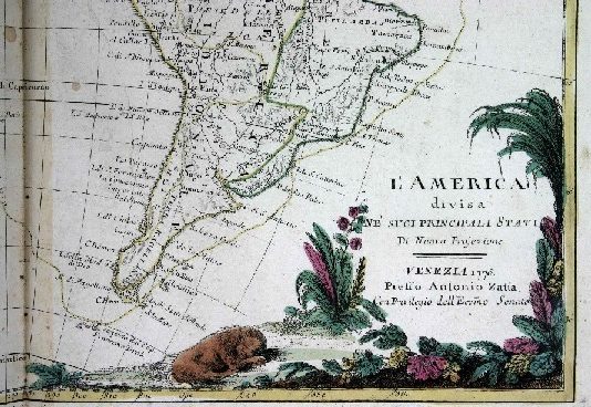 Cartografia e storia naturale del Nuovo Mondo