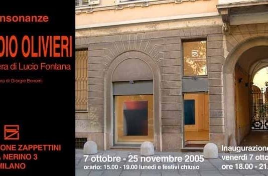 Consonanze – Claudio Olivieri / Lucio Fontana