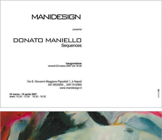 Donato Maniello – Sequences Donato Maniello – Sequences