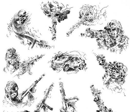 Errico Ruotolo – Disegni del disonore