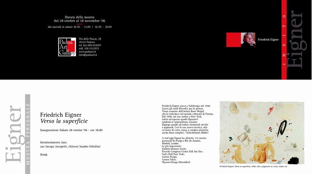 Friedrich Eigner – Verso la superficiehttps://www.exibart.com/repository/media/eventi/2005/10/friedrich-eigner-8211-verso-la-superficie.jpg