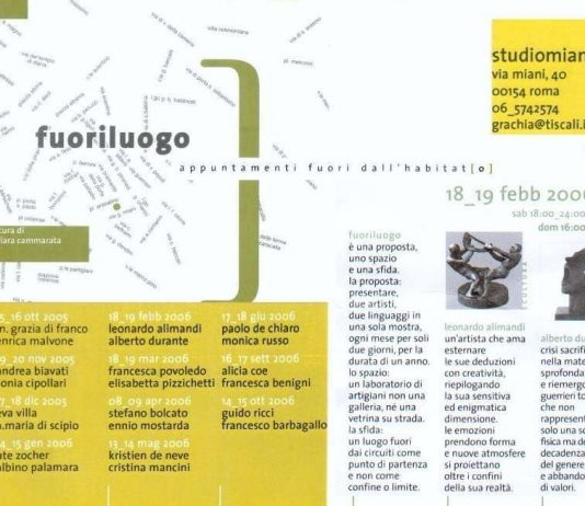 Fuoriluogo – Leonardo Alimandi / Alberto Emiliano Durante