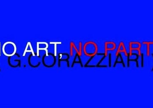 Guido Corazziari – No art, no part!