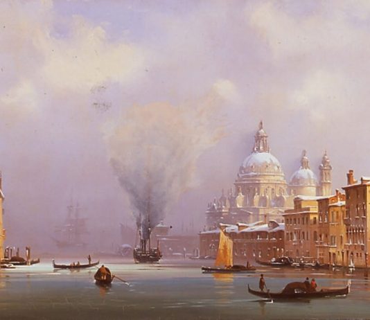 Ippolito Caffi – Luci del Mediterraneo