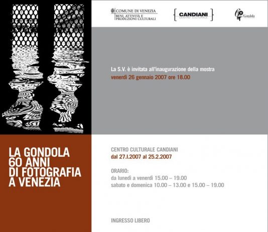 La Gondola. Sessant’anni di fotografia a Venezia