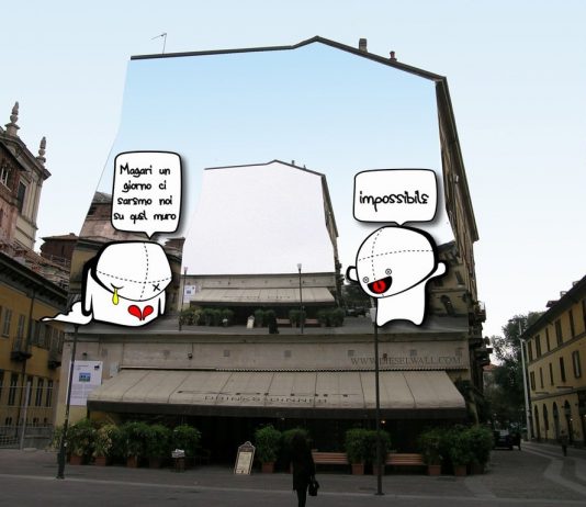 Lo scoraggiante muro di Blue and Joy Lo scoraggiante muro di Blue and Joy