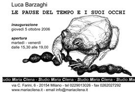 Luca Barzaghi – Le pause del tempo e i suoi occhi