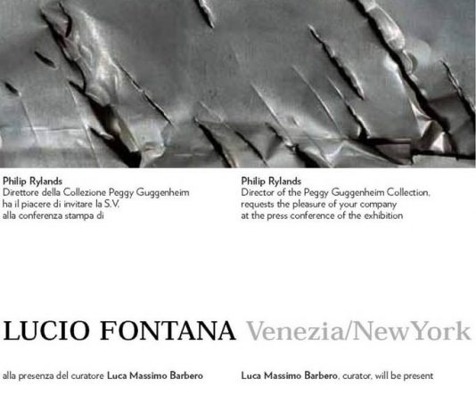 Lucio Fontana – Venezia/New York Lucio Fontana – Venezia/New York
