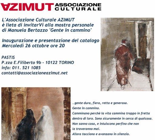Manuela Bertazzo – Gente in cammino