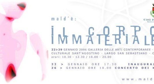 Mario Savinio & Matilde De Feo – Il corpo immateriale