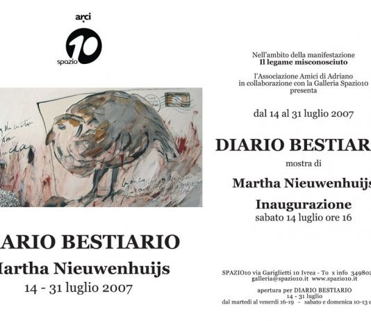 Martha Nieuwenhuijs – Diario bestiario