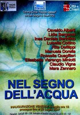 Nel segno dell’acqua